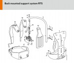 Stihl HT 134 Pole Pruner Spare Parts